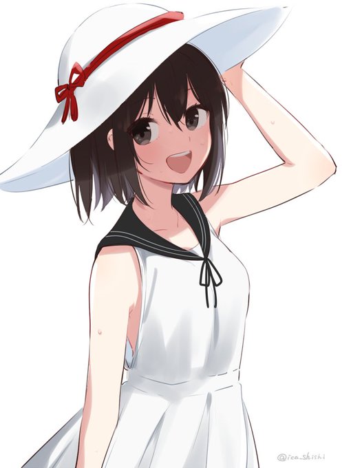 「遮阳帽 サマードレス」のTwitter画像/イラスト(古い順)
