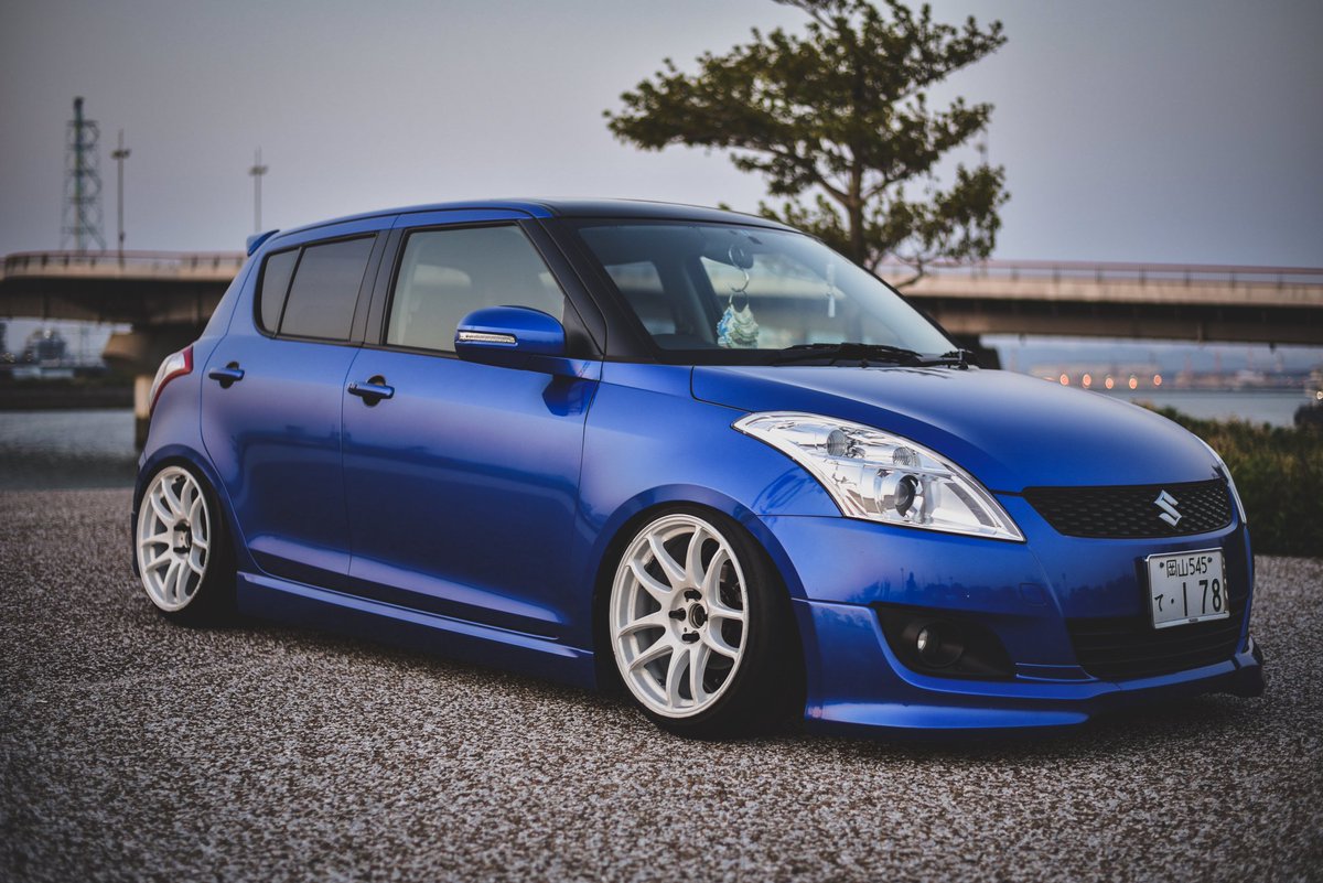 上司 Twitterissa 写真楽しみにしてます Staticswiftmeeting スイフト 車高短mt 滋賀で会えません
