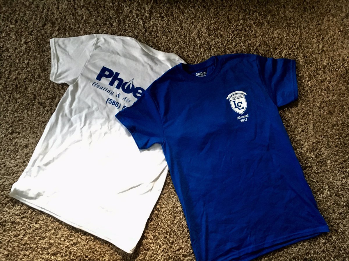 LCSoccer1955's tweet image. Alumni shirts are in! Thanks to @iZuhairIssa and @TGLDesign for designing and creating our shirts! See you at 5pm tomorrow🏆