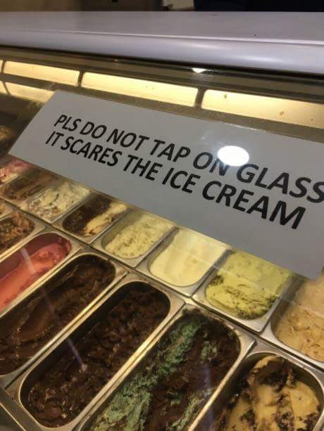 New signs for the shop.