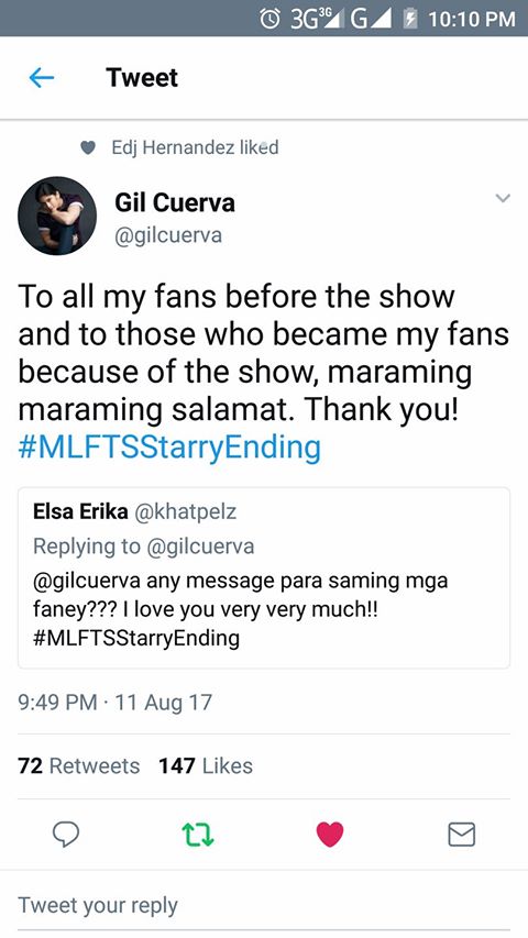 GILCUERVA_FANS's tweet photo. Mamimiss niyo ba ako guyz ?Maraming salamat sa suporta mga KAPUSO😍HAVE A NICE DAY GOODMORNING😂😁😍
@gilcuerva 
#MLFTSStarryEnding https://t.co/SfualwLEPI