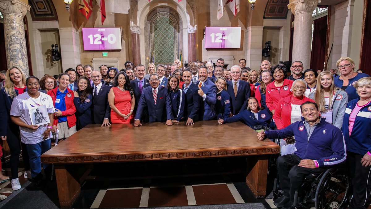 With the LA City Council’s unanimous vote, Los Angeles will continue to #FollowTheSun to @LA2028!