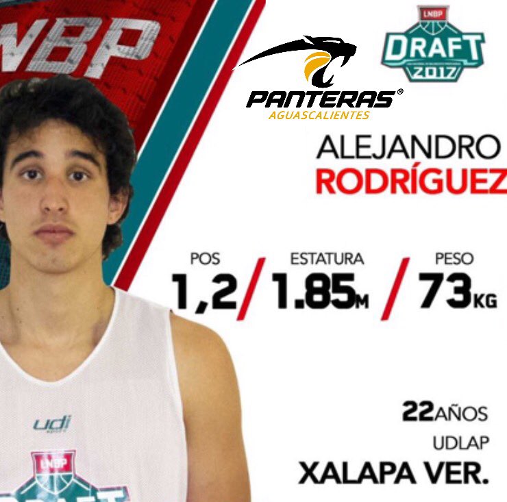 Fito_Rmz's tweet photo. Alejandro Rodríguez fue el pick 8 seleccionado por las @PanterasAgs
#DRAFTLNBP #CreeEnTuJuego https://t.co/ZRxRRYsFCA