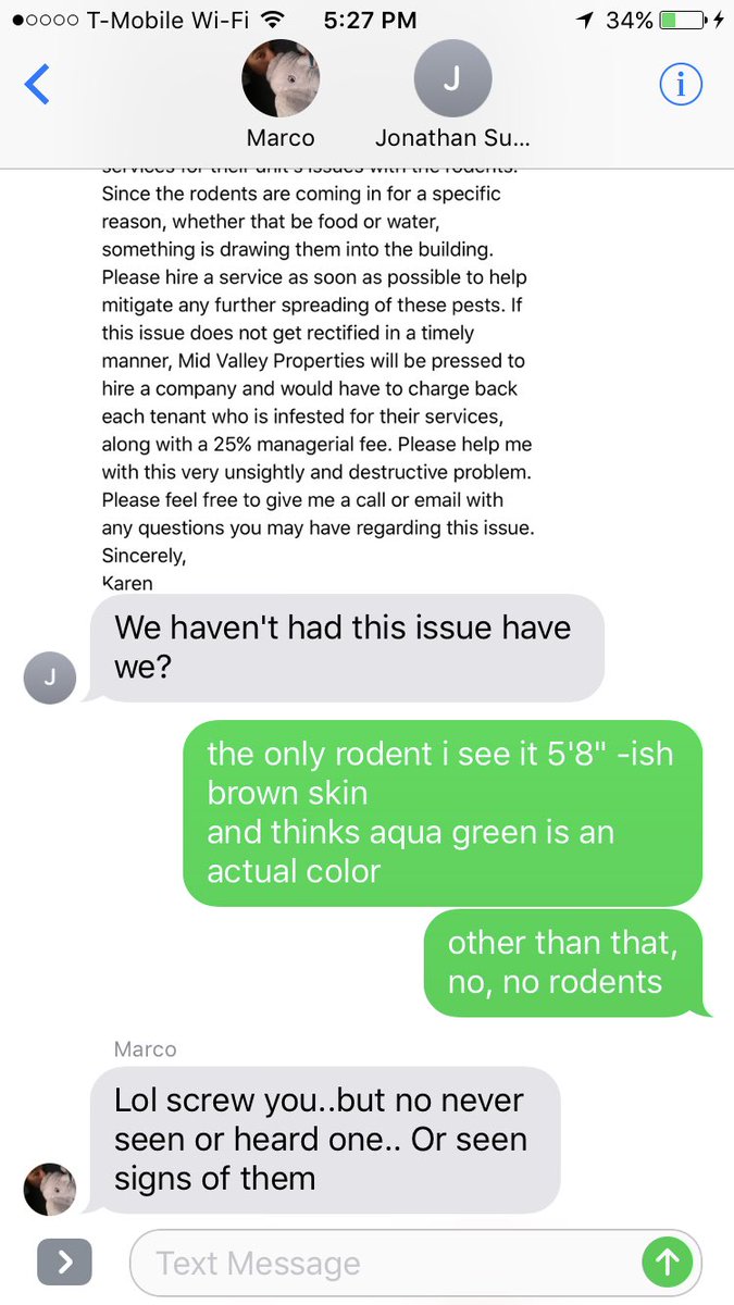 Gabbishmola's tweet image. Relationships aren&apos;t fun if you can&apos;t make fun of your boyfriend every once in a while #rodentproblems