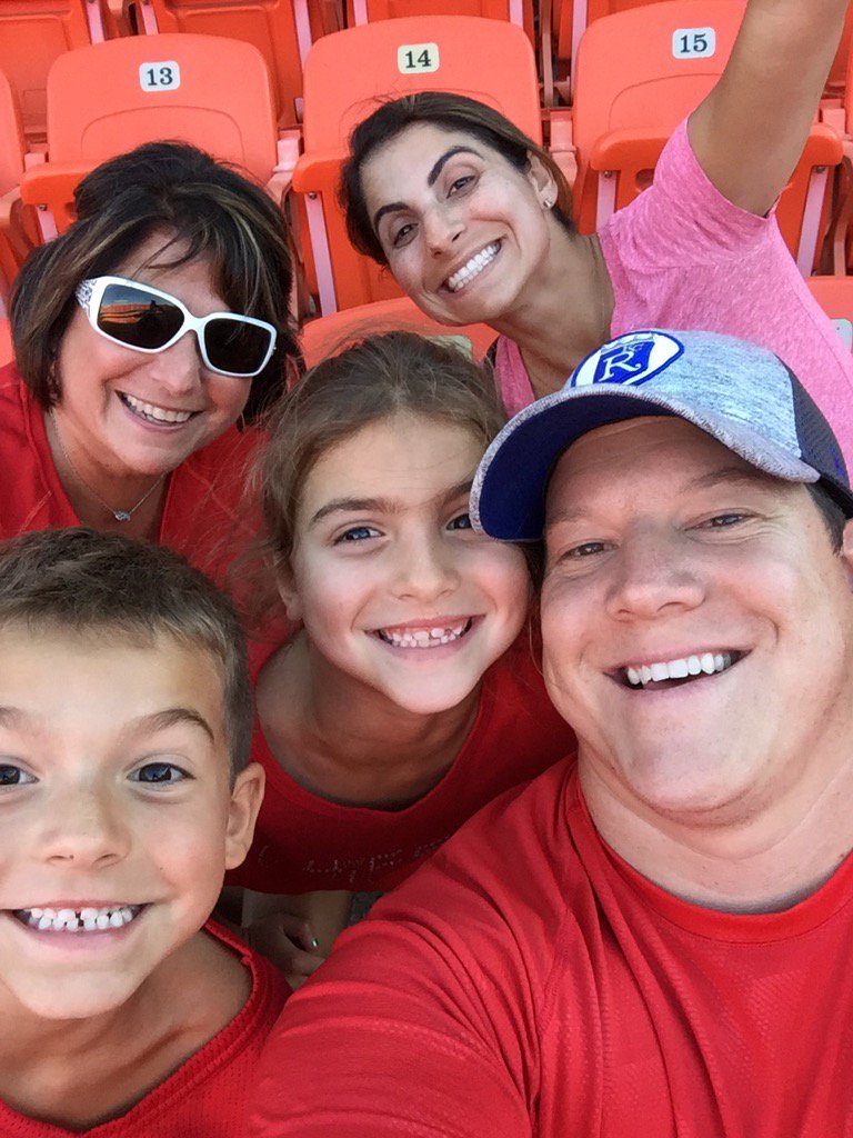 KCShaveCo's tweet photo. KC Shave Co family representing at the Chiefs game. #ChiefsKingdom https://t.co/OOVPzxgwq4