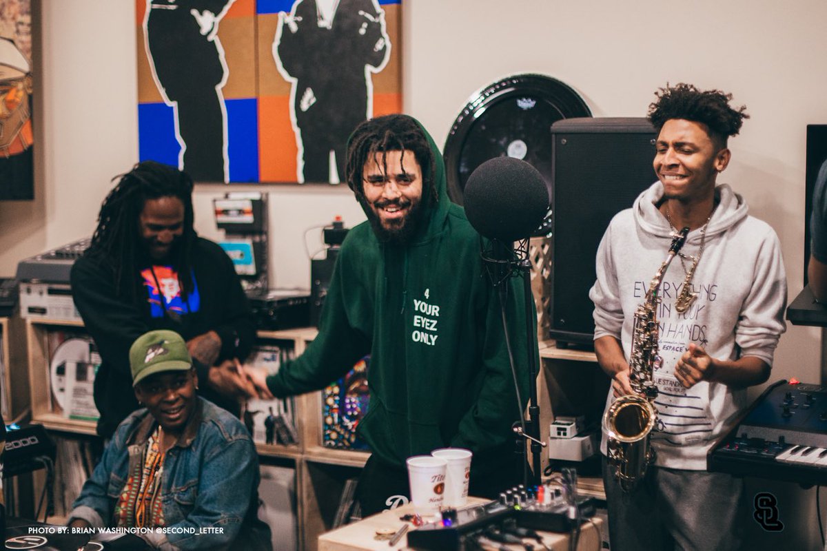second_letter's tweet photo. I took a photo of @JColeNC @UncleSego @inglewoodSiR and @TiffanyGouche at @djjazzyjeff215's house. Dreams do come true #playlistretreat2017 https://t.co/8QafyCwWBU