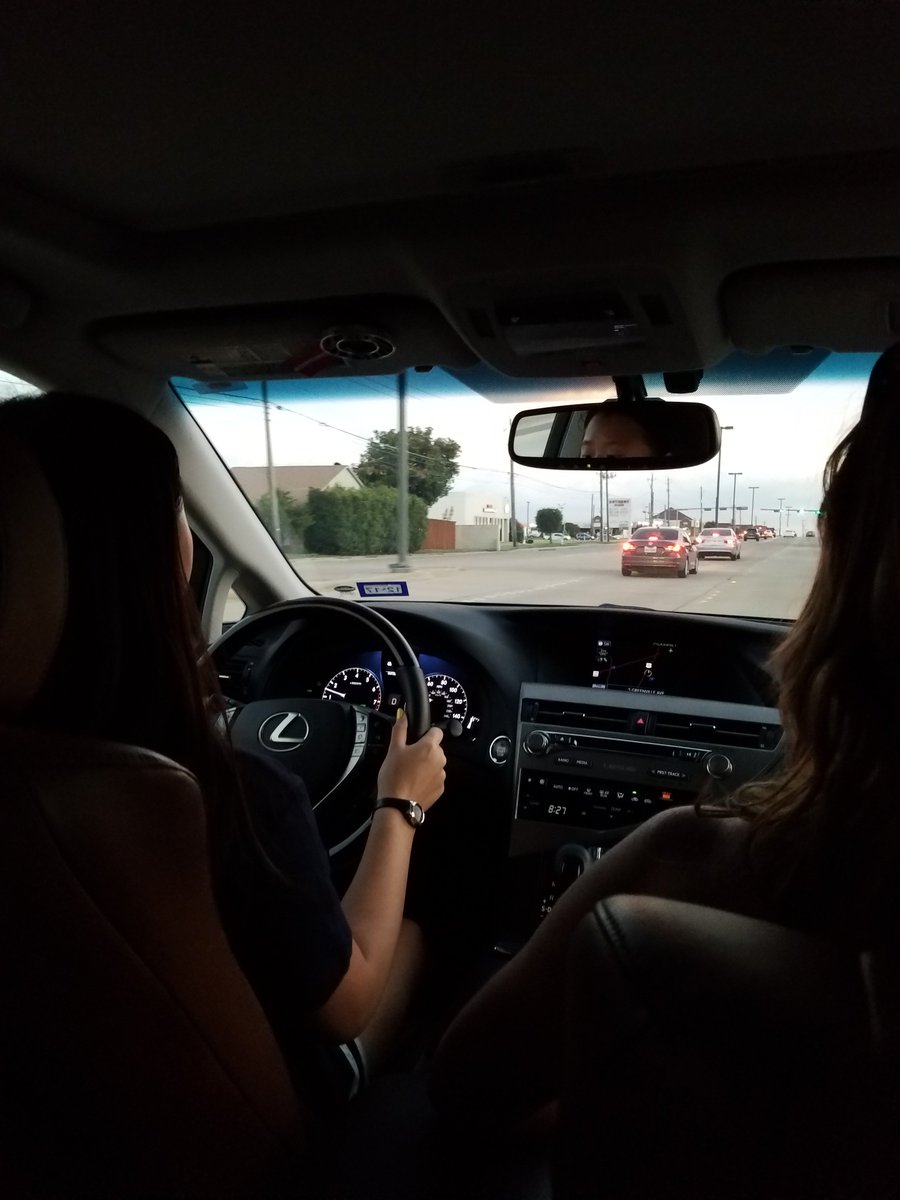 My Goddaughter has a driver's permit...hard to think about how fast time is going by! But I get to relax and enjoy the ride.