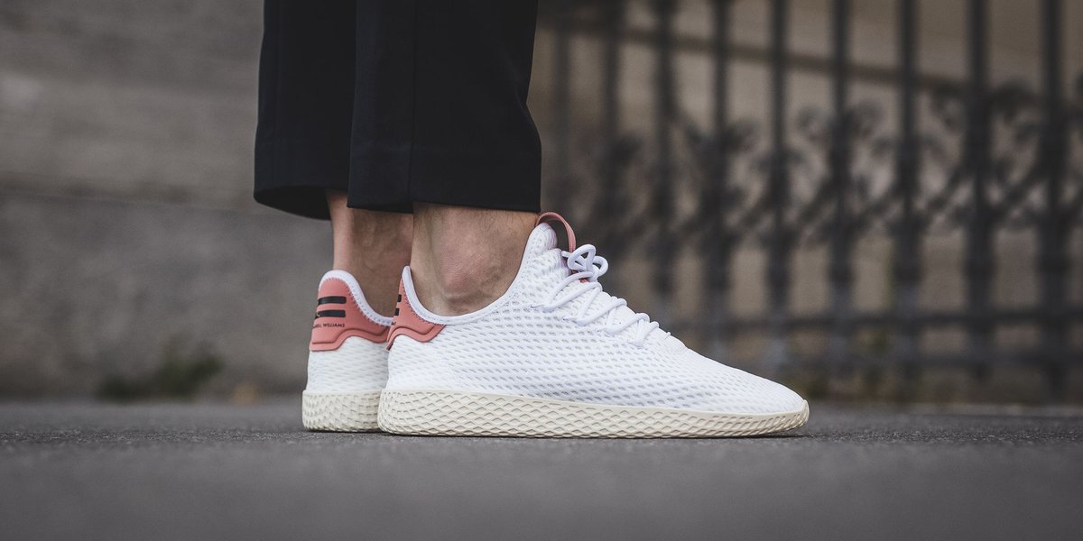 adidas pw tennis hu white raw pink