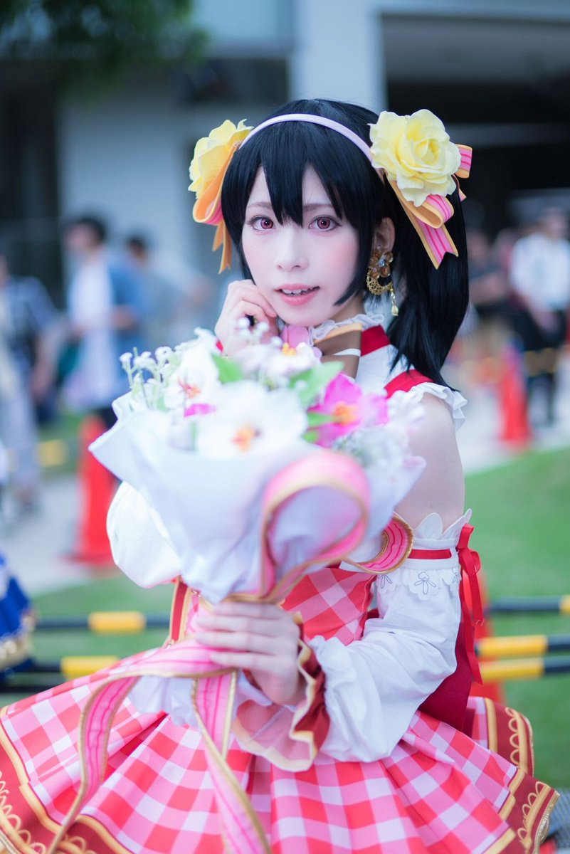 ラ！フラワーブーケ編/矢澤にこ】 昨日のお写真頂きました……！ 撮影