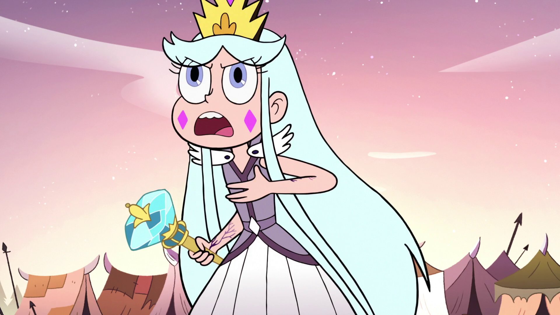 توییتر Ck2cartoon در توییتر 海外アニメにおける個人的直撃キャラその３ スターバタフライのムーンバタフライ 主人公の母親キャラの若い頃という特殊なポジションながら 銀髪ロング高身長のお姫様という最強クラスの属性を併せ持つ スタバちゃんと同じくバトル展開に