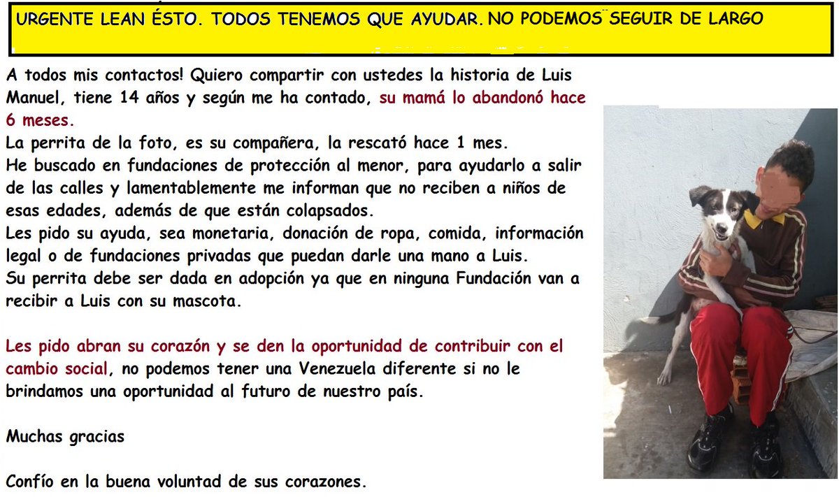 SalvandoPatitas's tweet photo. URGENTE LEAN ÉSTO. Este  caso merece nuestra atención . Más informacción: https://t.co/wQHfwjPr9y https://t.co/uut47cAVGX