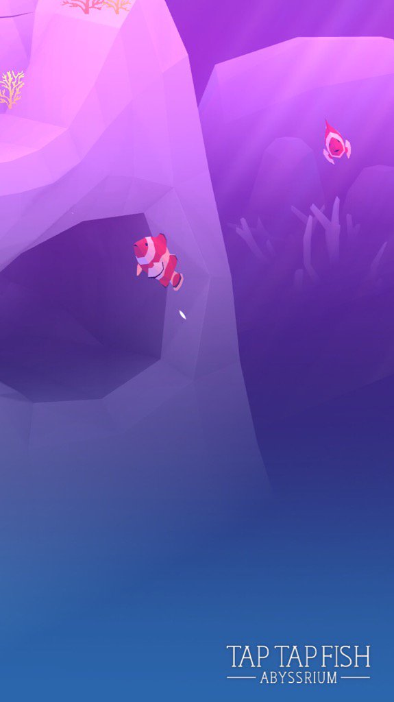My Red Clownfish:) 
#taptapfish
Download: onelink.to/jhe4sh