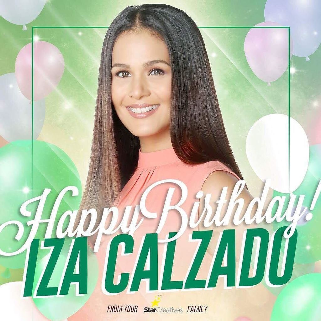 Happy happy birthday to Ms. Iza Calzado! 