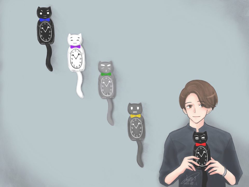 蛋黃公爵 今天跟羽風薰結婚了ㄇon Twitter 絵 猫時計參考2p 三宅健 V6 絵 猫時計https T Co Jfwwblqqsq Twitter