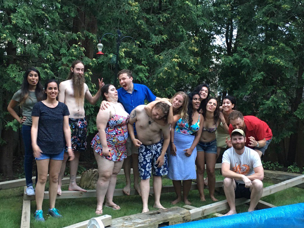 evoecolab's tweet photo. #EvoEcoLab pool party 2017. Celebrating another fantastic summer of science by great young scientists https://t.co/RYIaabtw9u