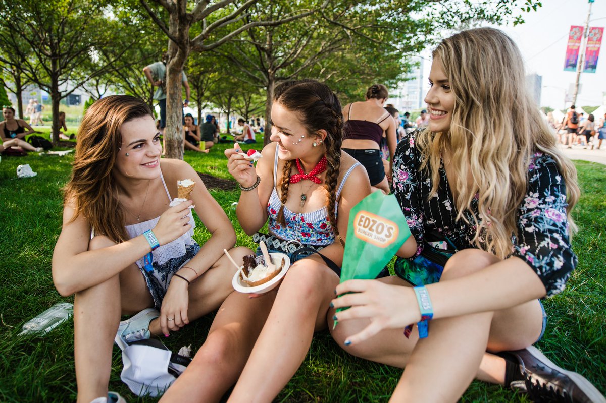 We all know Lobster Corn Dogs are bae but what are some of your other Chow Town favs? #Lolla photos by <a href="/kbarberphotos/">Katrina Barber</a>