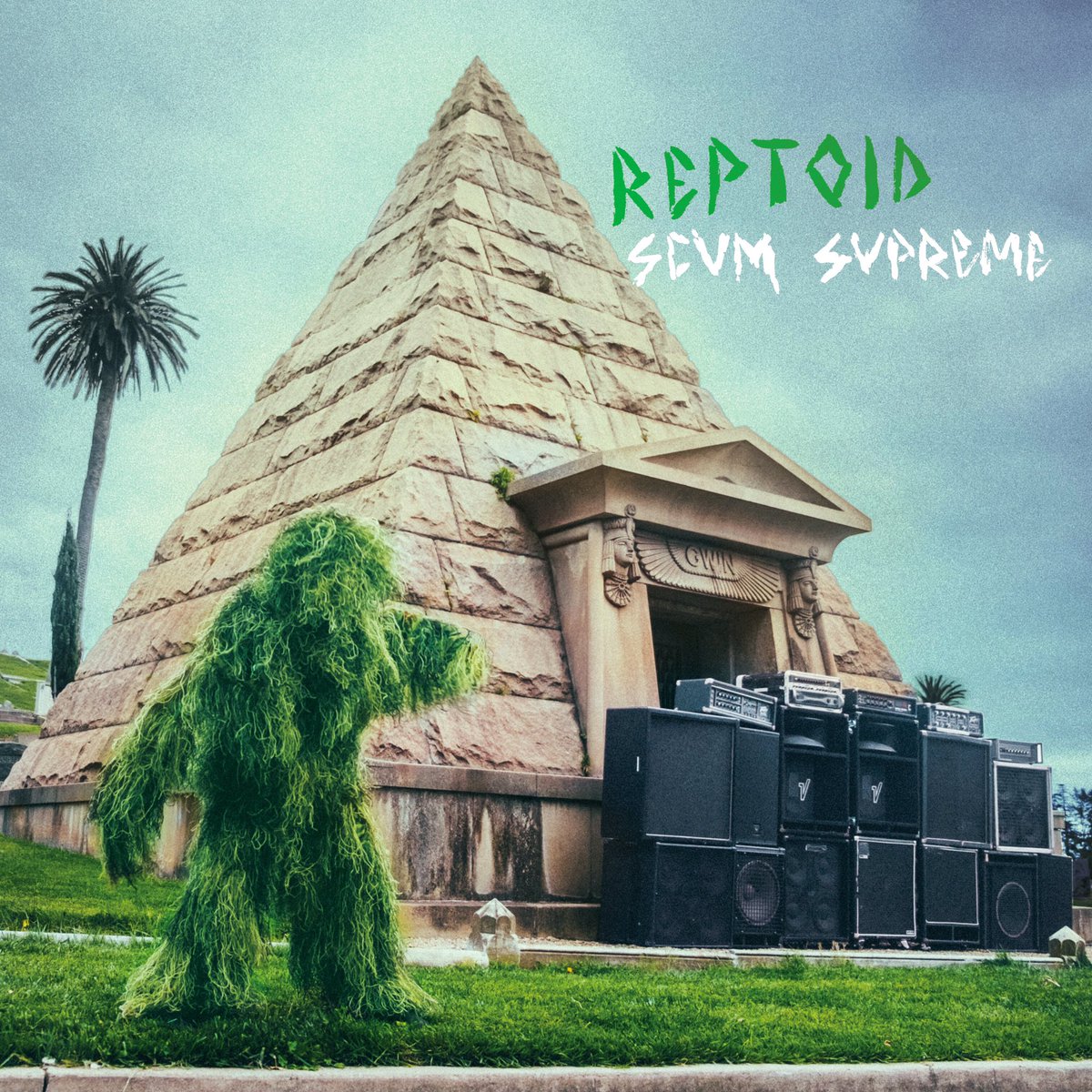 IN SUPPORT OF TRANS RIGHTS, TODAY ALL HUMANS CAN PREORDER REPTOID'S NEW EP- SCUM SUPREME.