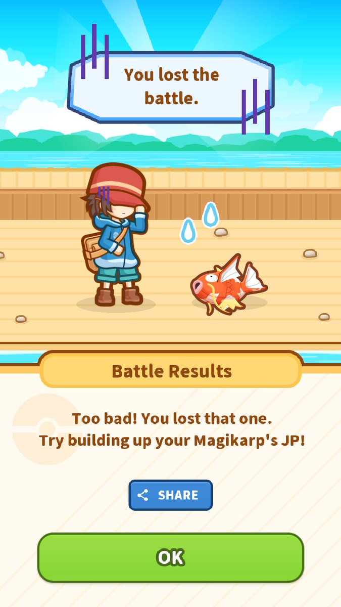 blahword's tweet image. My poor Diddy jumped up
36.32 m...
but still lost. #Magikarp koiking.jp/r/