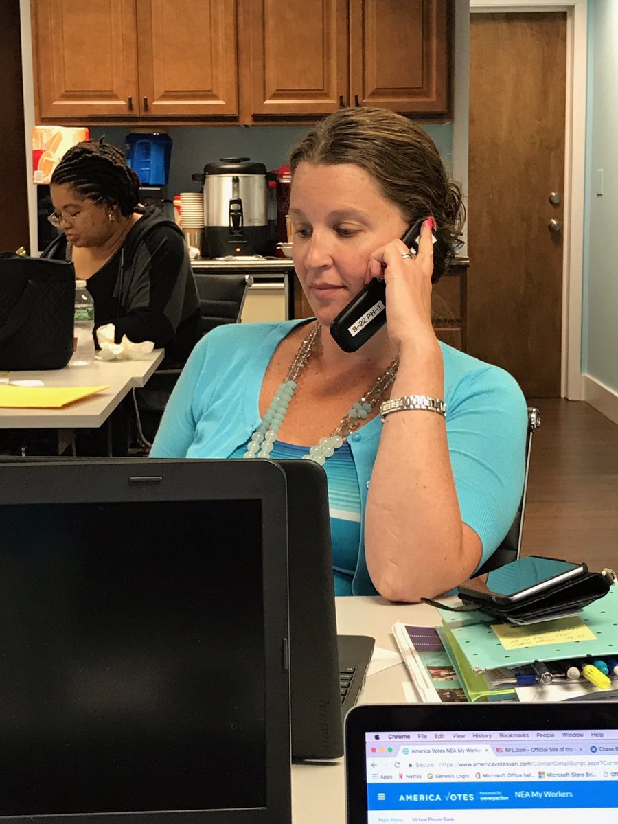 NJEA's tweet photo. NJEA Summer Fellows spent the day making phone calls, canvassing neighborhoods and talking with peers about @PhilMurphyNJ #members4murphy https://t.co/A6KJKMutDI