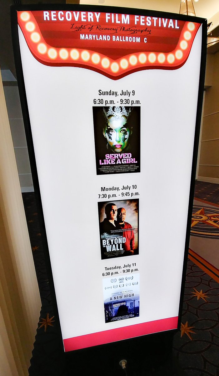 lightofrecovery's tweet image. One of our highlights of the #NADCP17 experience was the Recovery Film Festival! #Follow &amp;amp; screen @servedlikeagirl @BTWDoc @ANewHighDoc