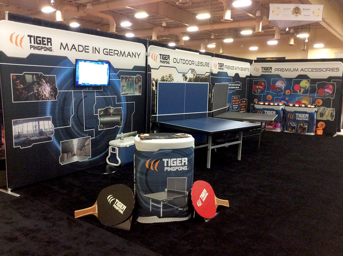TigerPingPong's tweet photo. We are having a great time in Las Vegas this week for the BCA (Billiards Congress of America). #pingpong #bcasummit https://t.co/UxlATjZ97F
