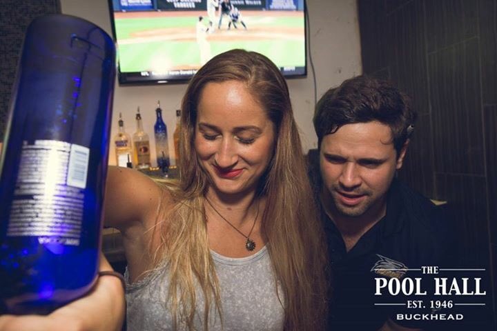 ThePoolHall's tweet image. We can't believe it either | @skyyvodka specials all weekend