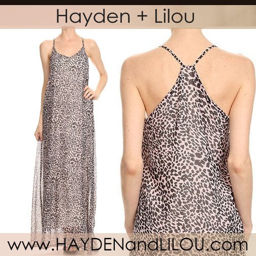 HaydenAndLilou's tweet photo. Heads will turn as you enter the room in this animal print maxi dress designed for fashion forward women by Hayden  https://t.co/cps0uzyJzE https://t.co/ufSeSZ1ojA