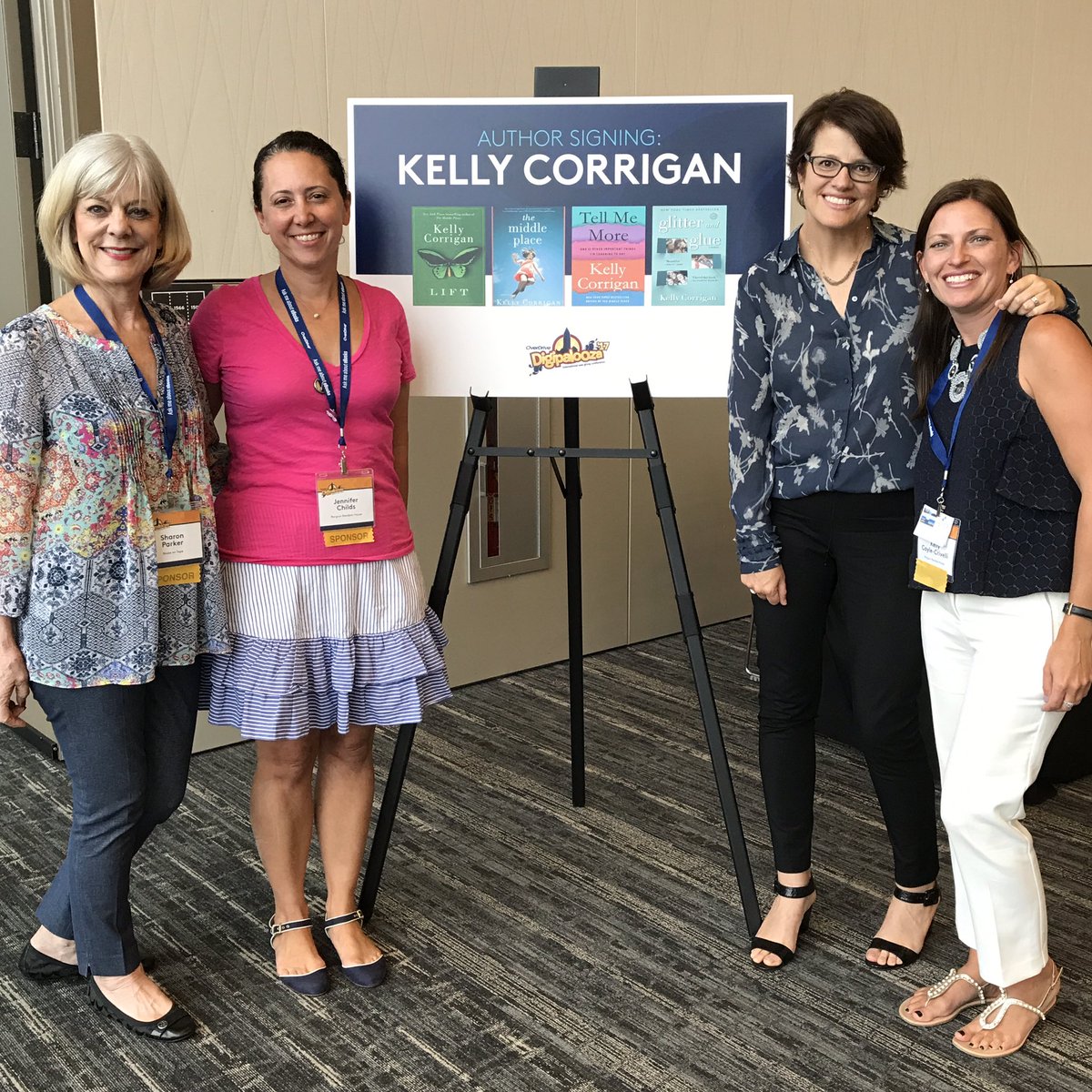 coyle_crivelli's tweet photo. @PRHLibrary #Digip17 How lucky are we? Kelly Corrigan is simply the best. https://t.co/c1f7TjrTNQ