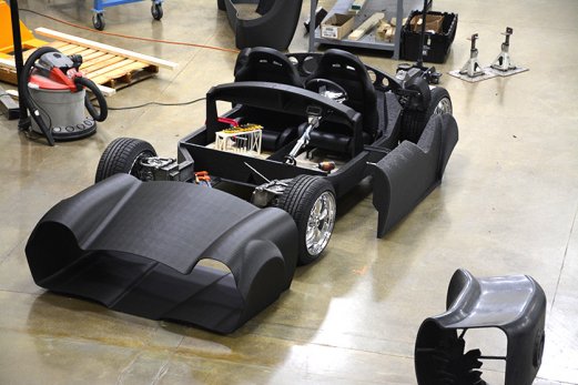SecretaryPerry's tweet photo. Printed at @ENERGY's Manufacturing Demonstration Facility at @ORNL, the Shelby Cobra replica showcases potential of additive manufacturing. https://t.co/vVXAv7rTlo