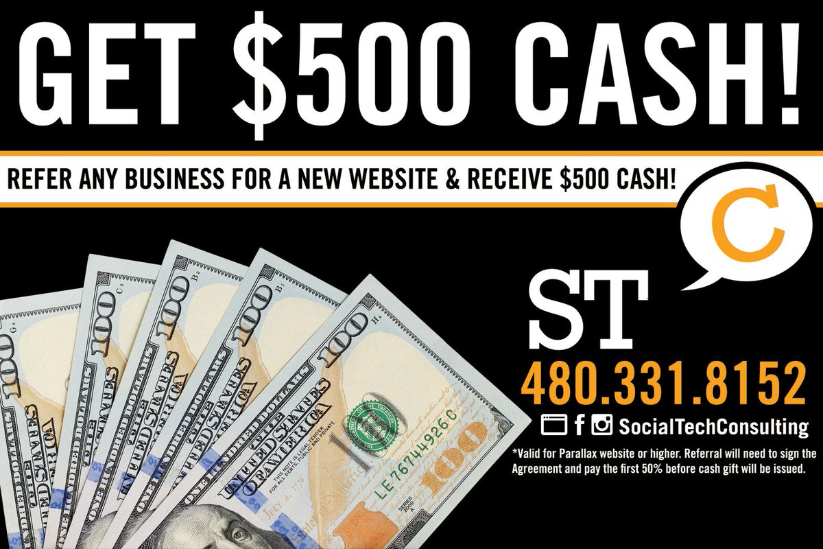 _SocialTech's tweet image. Want to make an easy $500?
#websiteaz #wordpressaz #webaz #azwebsites #gilbertwebsites #websitesgilbert Learn more: bit.ly/2uW2bde