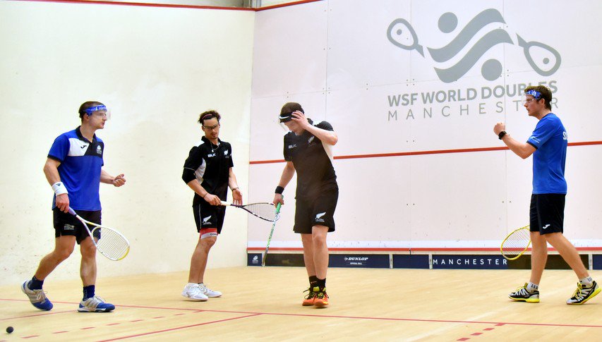 WSFworlddoubles's tweet photo. Scots through to another final: [1] Clyne / Lobban (Sco) 2-1 [4] Coll / Grayson (Nzl)    11/7, 8/11, 11/8 (82m) https://t.co/EqwpnbvkVv