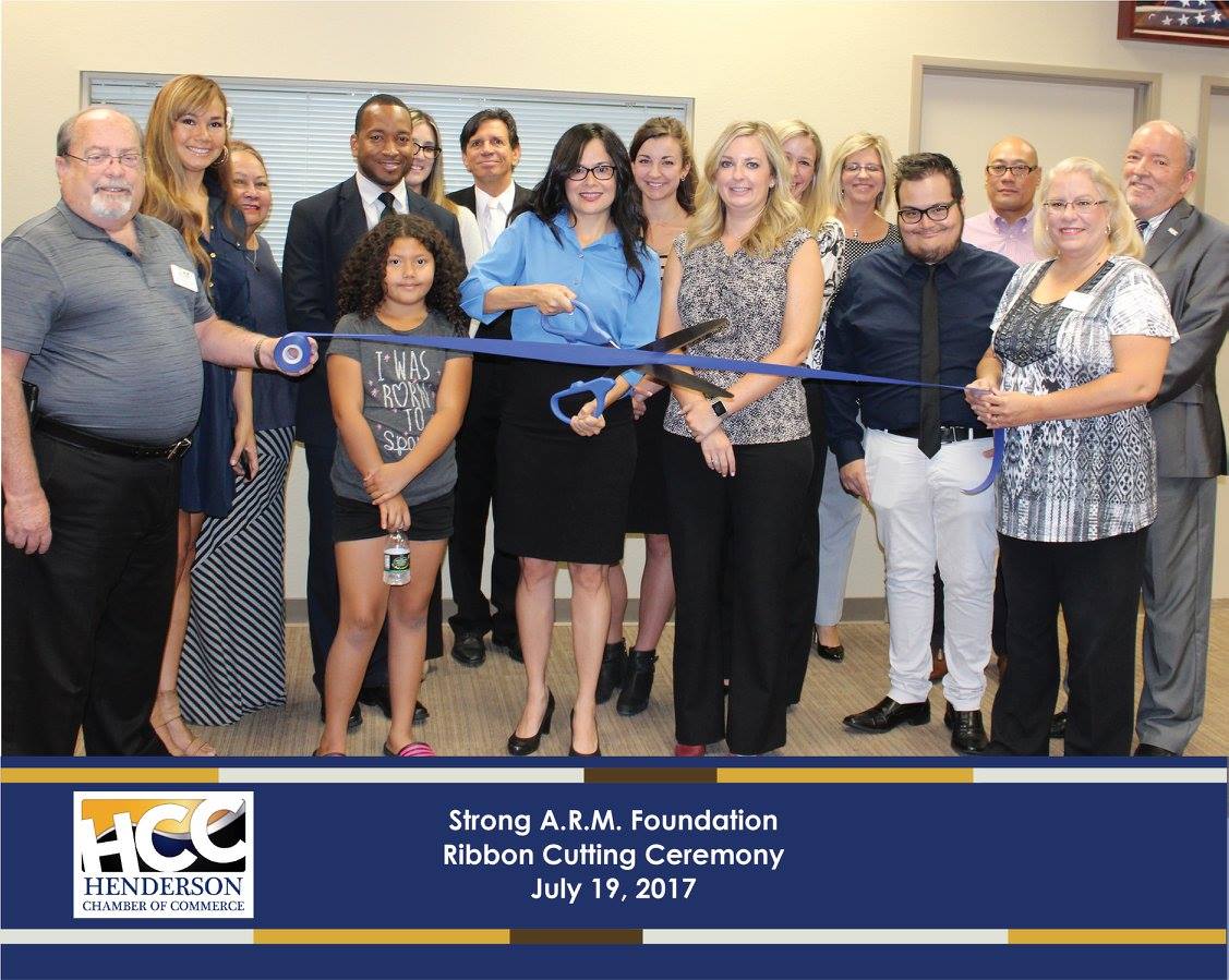 sophiastrongarm's tweet photo. Strong ARM Ribbon Cutting. Thank you
#Catherinecortezmasto #debramarch #jackyrosen #deanhelller #hendersonchamberofcommerce https://t.co/liG1RsRo4M