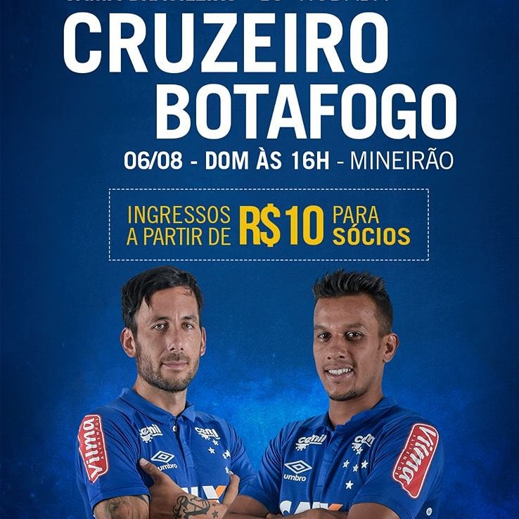 wellingtoncmps's tweet photo. #BTFTroca E domingo a Torcida precisa ir no @Mineirao pra apoiar o @Cruzeiro https://t.co/NVr27MLaDN