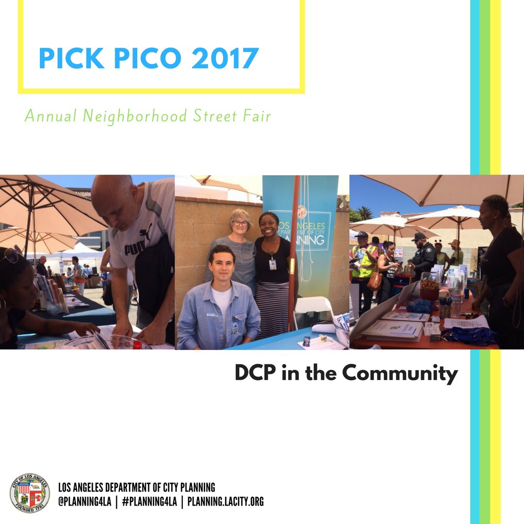 Planning4LA's tweet photo. Planners ❤️ being in the community! Here are a few of our planners doing some #outreach. @PICONC2 @GlassellParkNC #Planning4LA https://t.co/Ba61rrW5Cb