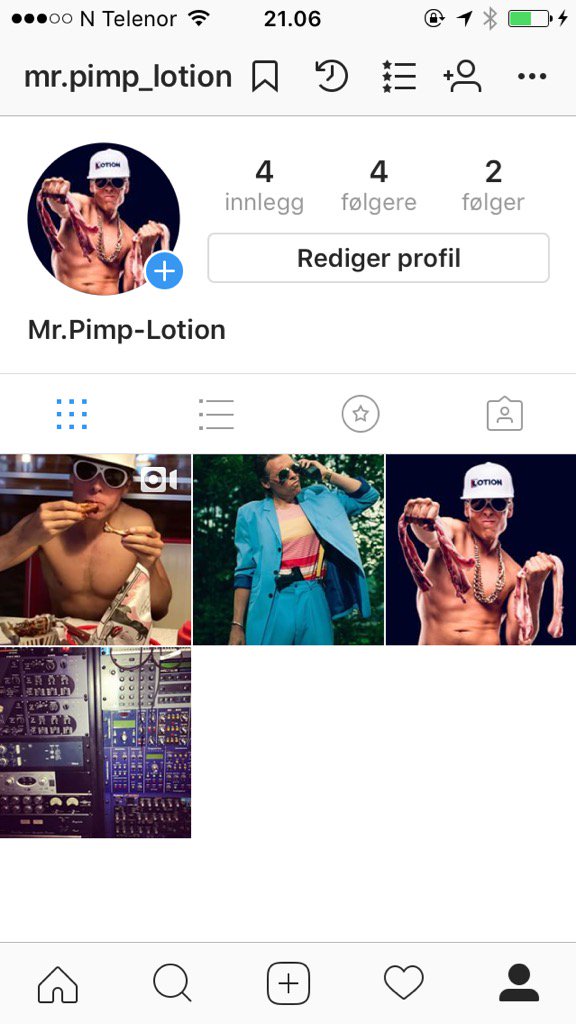 Merkedag. Kryss i kalenderen. Lotion er nå offisielt på Instagram😱