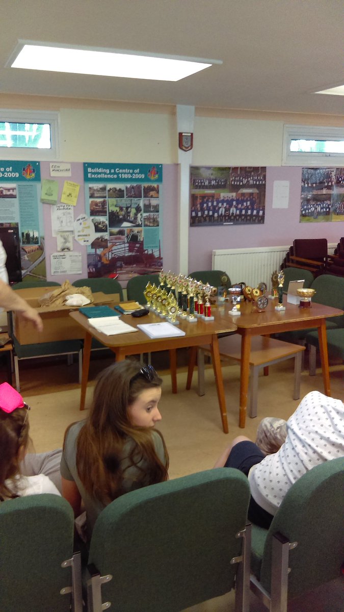 Trophies ready for #bbcamp17 Award's evening