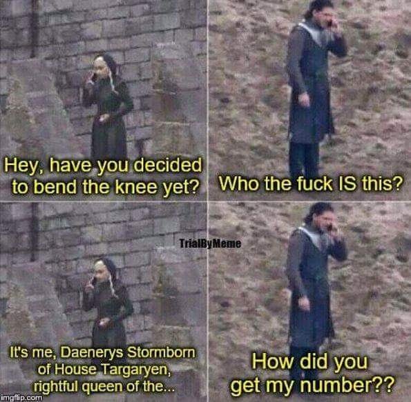 King Jon Snow on Twitter: "Daenerys is still trying to get 