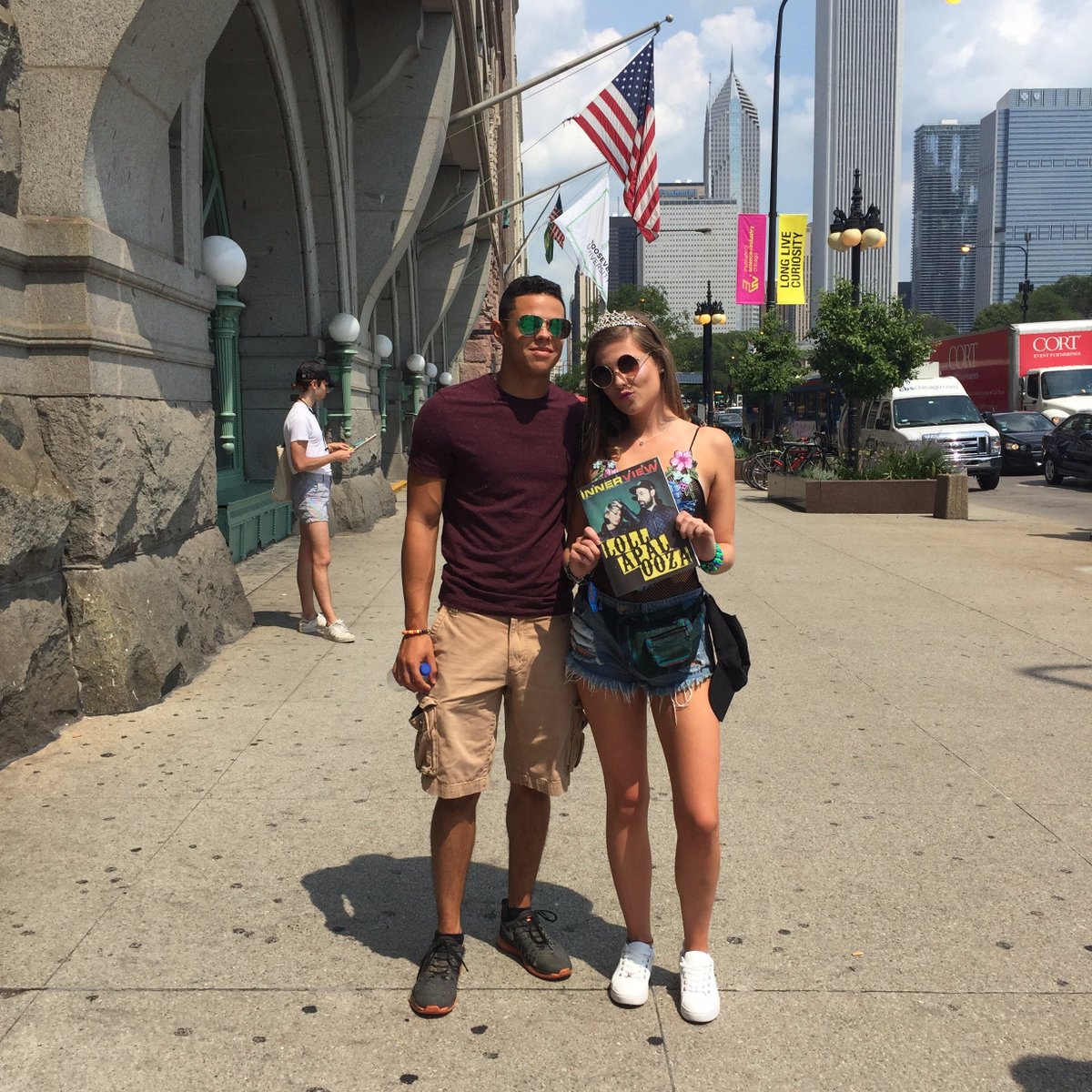 innerviewmag's tweet photo. See you at Lolla! https://t.co/p8NekQgu6S https://t.co/HU8A5Zr6ly