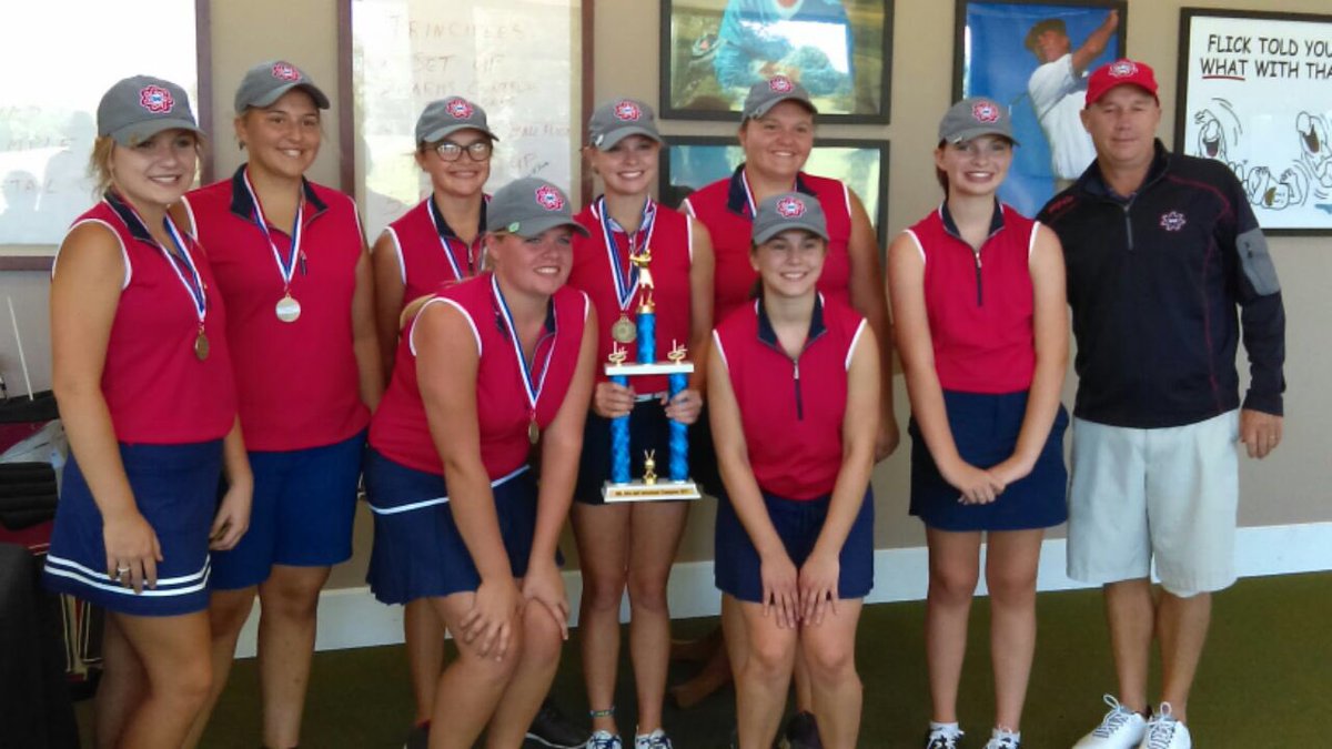 Congrats to the lady stars.   2017 BNL invitational champs. 347