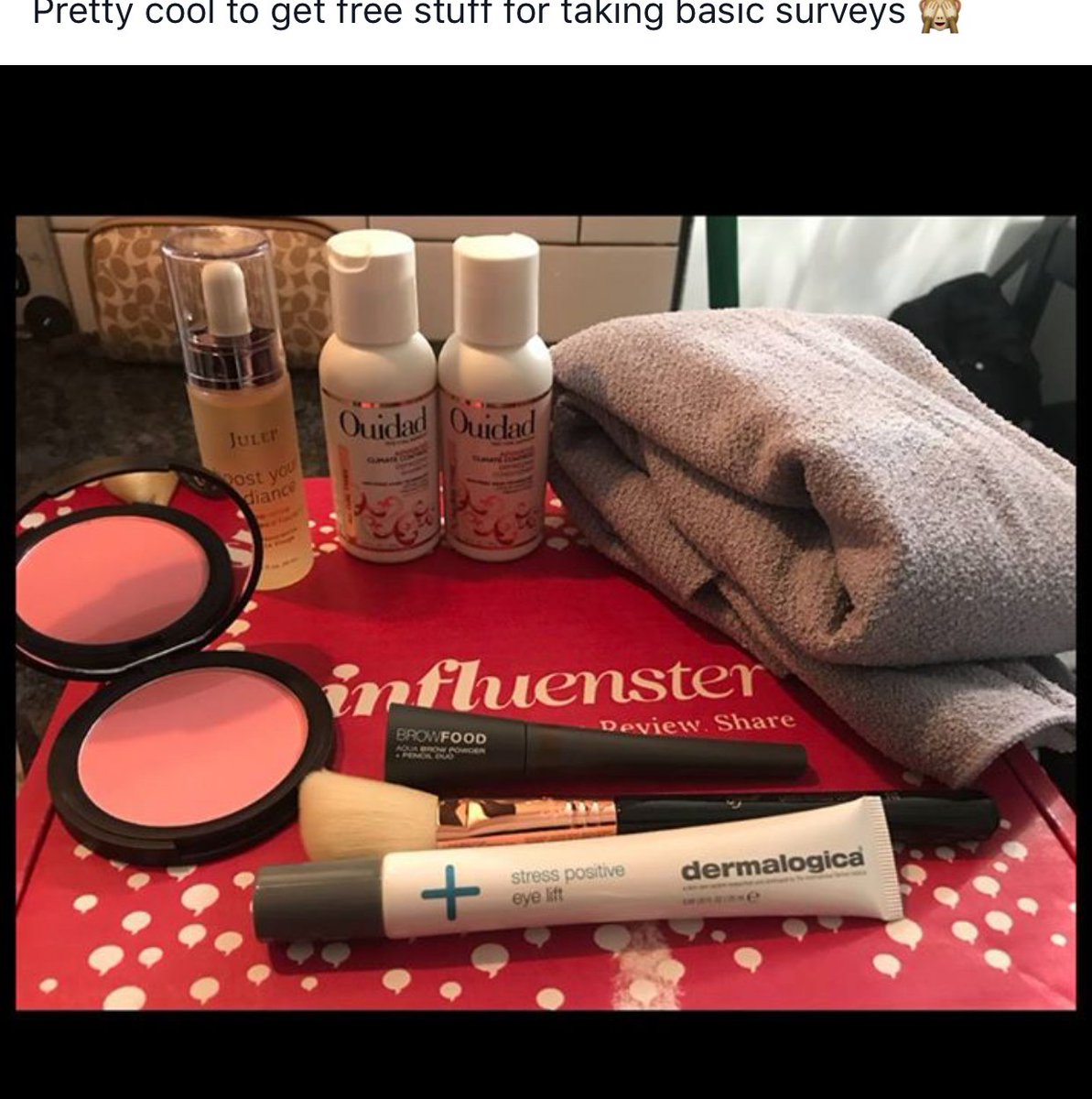 ashbelg09's tweet photo. @Dermalogica @Influenster #StressPositiveEyeLift #contest #complimentary https://t.co/oLSB6qS6Ov