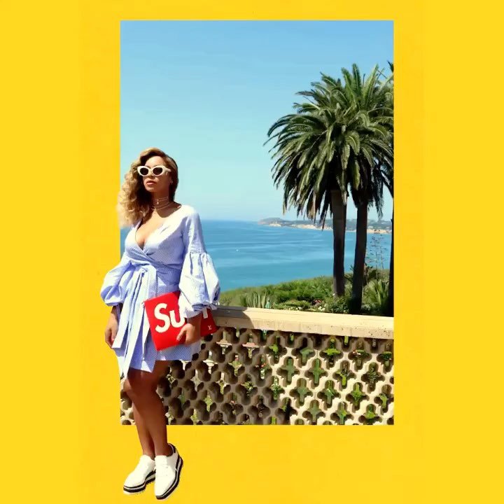 BeyLegion's tweet photo. Beyoncé in LA 💛💛 https://t.co/DifKvpJqu2