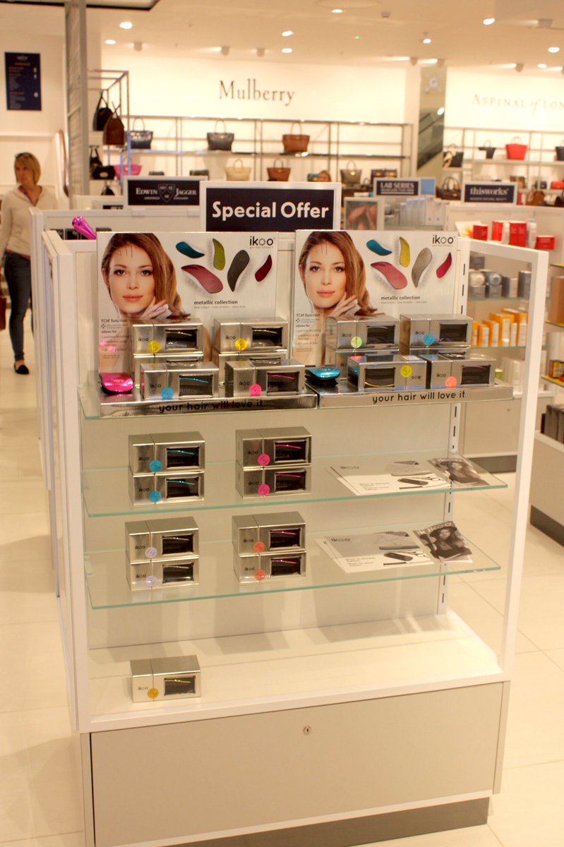 Pop down to <a href="/degruchyjersey/">de Gruchy</a> tomorrow and take a look at our beautiful selection of ikoo brushes...#new #launch #wellness