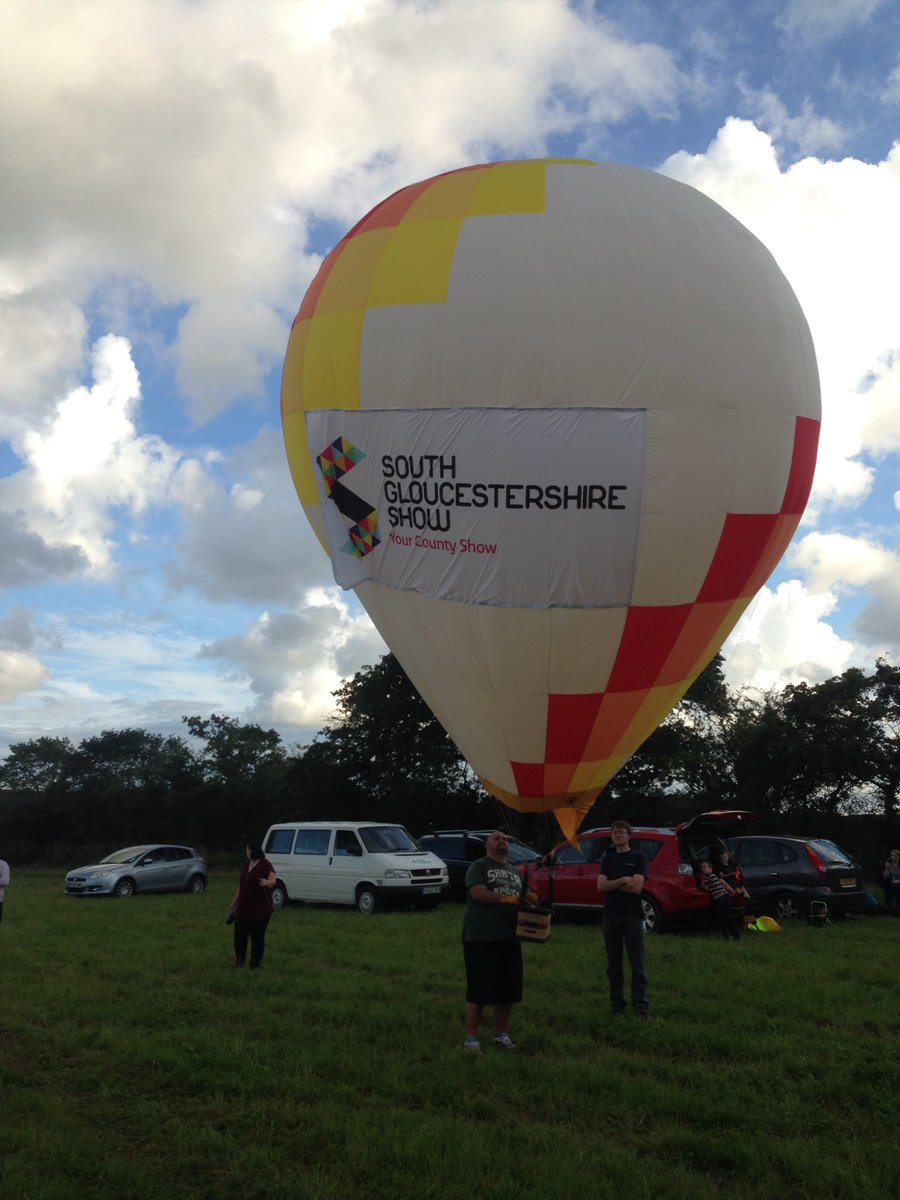 The newly branded south Gloucester show balloon. <a href="/SouthGlosShow/">South Glos Show</a>