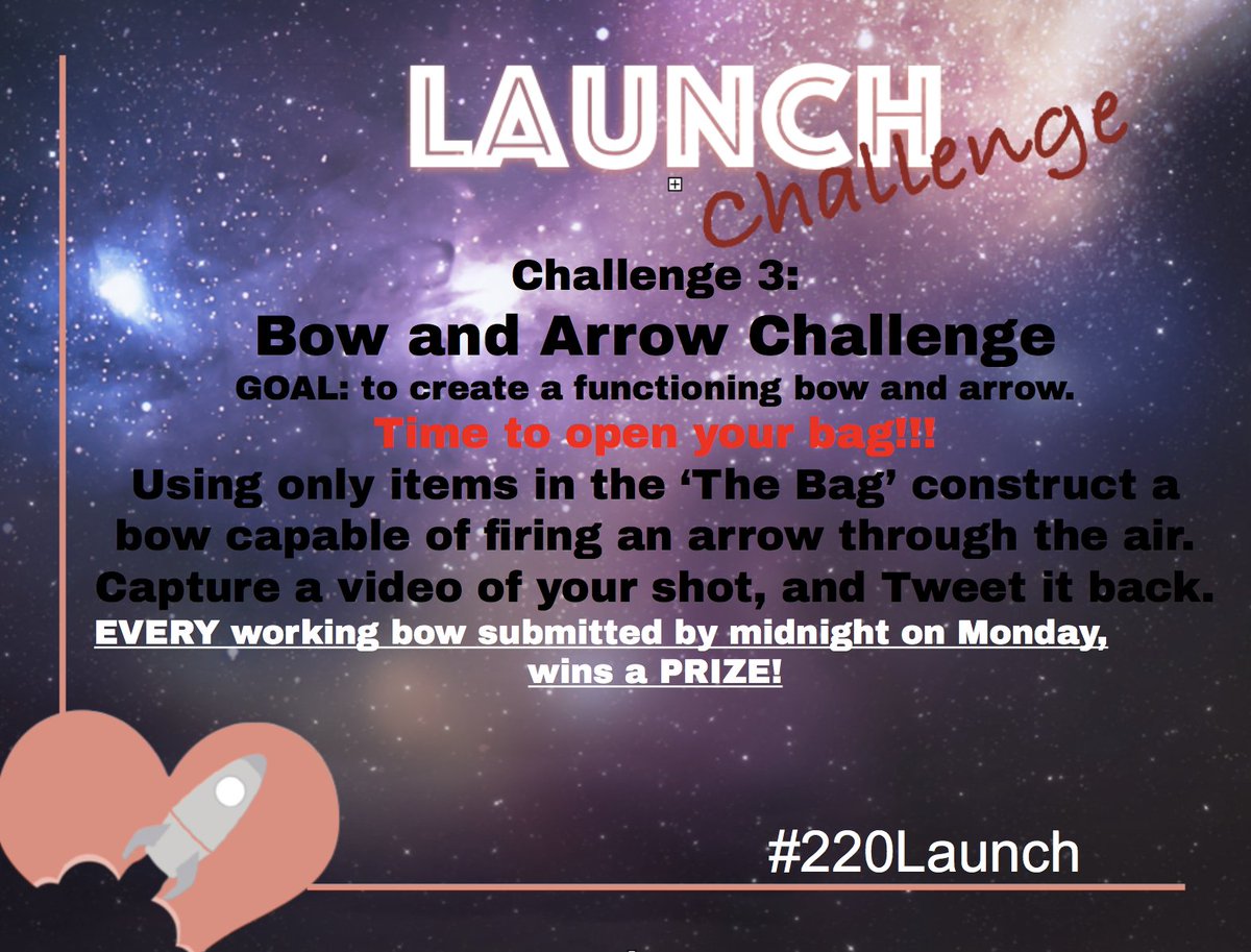 gonkadaniel's tweet photo. GET YOUR BAG! Bag challenges are a simple way to engage student curiosity and add a new level of fun to 'Making' #220Launch #brosereads https://t.co/Ya0bMIMxun