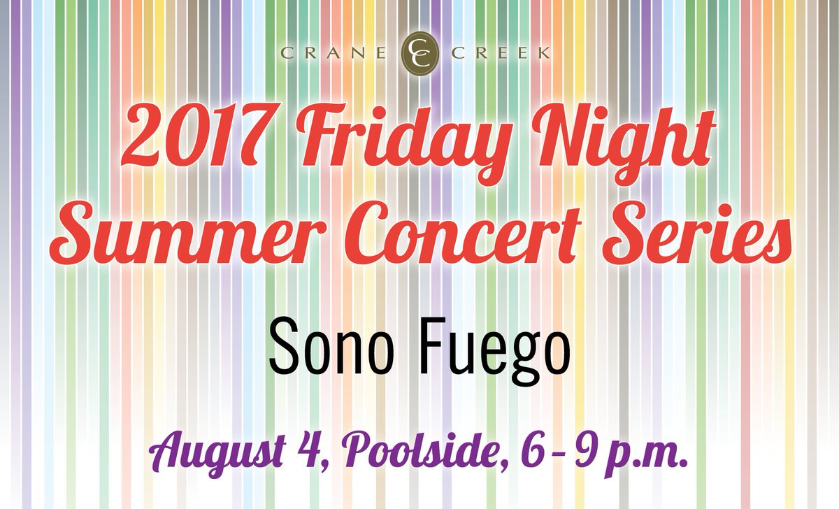 Join us tonight for poolside Latin, jazz and flamenco-influenced music from Sono Fuego.