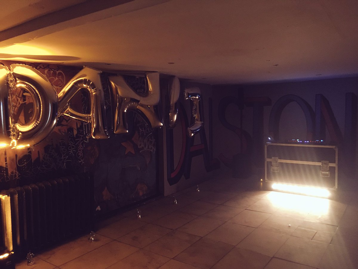 WeddingSmashers's tweet photo. Basement vibes for V&amp;T's wedding down at The Roost tonight! #friday #hackneywedding https://t.co/cUOPV4M13Y