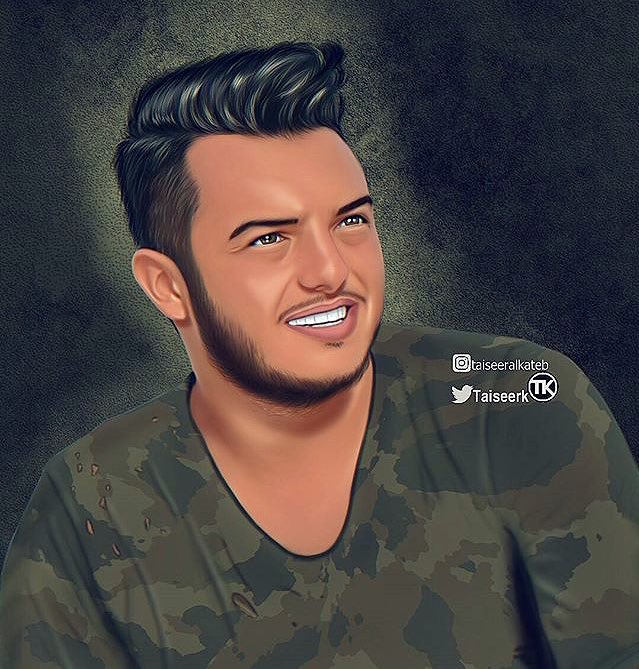 TaiseerK's tweet photo. رسمتي للنجم #رافاييل_جبور اتمنى تعجبكم @RaphaelJabbour1 https://t.co/rBhOhwcVB5