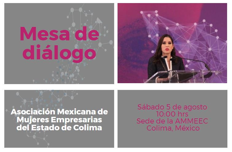 XimenaPuente's tweet photo. Diálogo y emprendimiento para el desarrollo de las mujeres.
Amigas y amigos, mañana estaré en #Colima para conversar con la #AMMEEC https://t.co/5Fxt472KXI