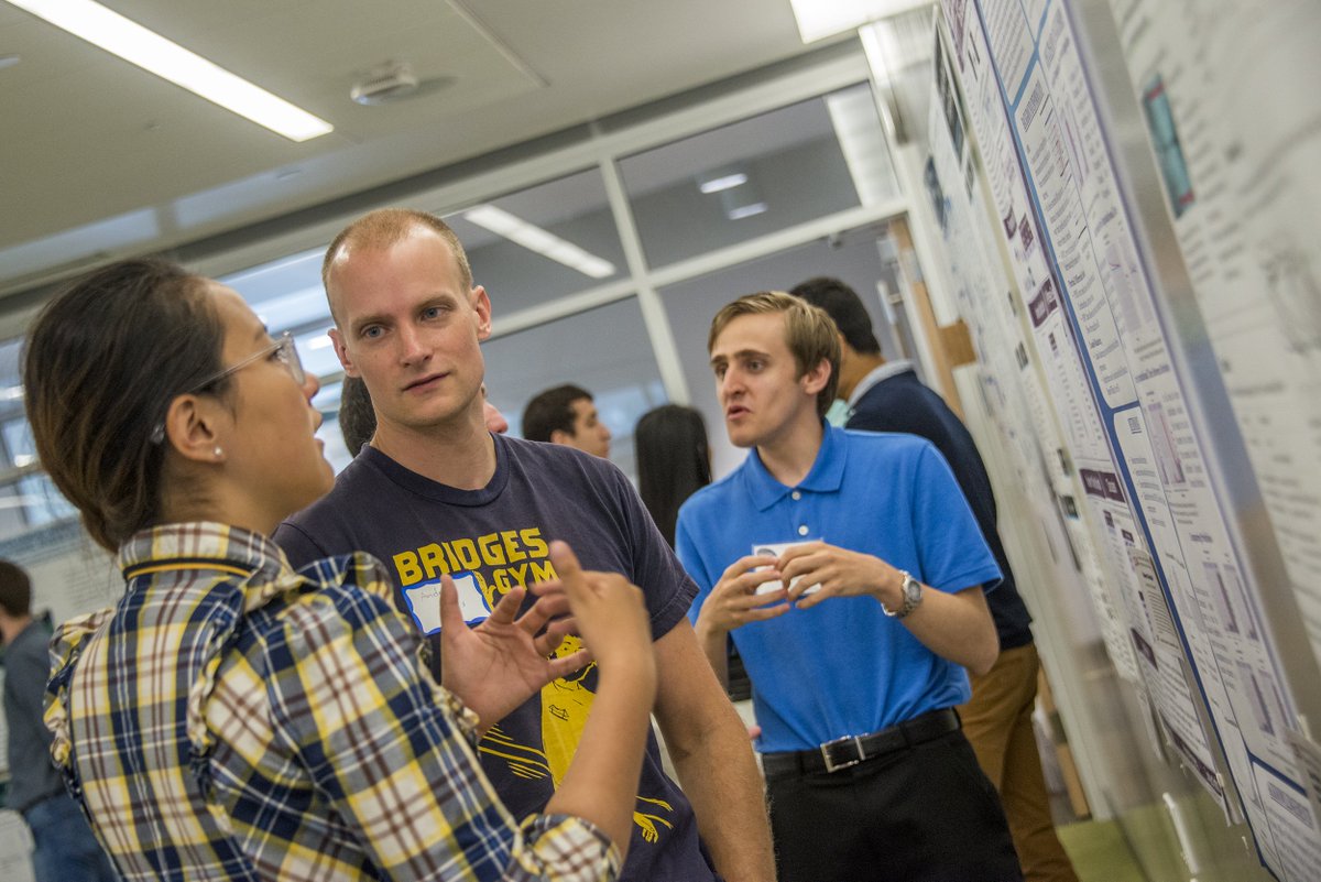 BerkeleyLab's tweet photo. .@LBNLcs summer students held a summer poster session this week at Shyh Wang Hall, home to @NERSC &amp; @ESnet https://t.co/zFuzVPSc1Y #LBNLnext https://t.co/jPaWEUEz96
