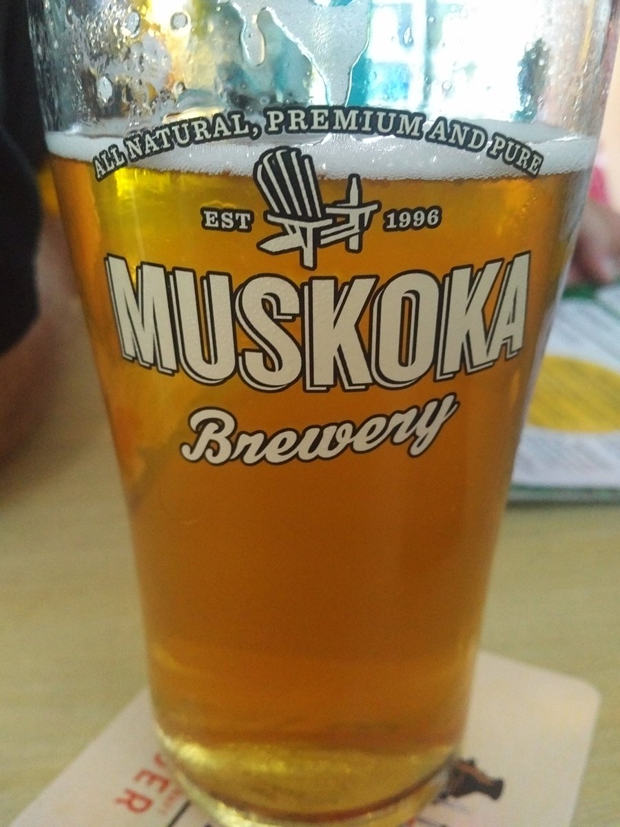 RichVandonk's tweet photo. Great way to start the long weekend!! @EthelsLounge @MuskokaBrewery #detour https://t.co/fvU2LLHo3j